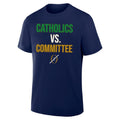 Notre Dame Fighting Irish Catholics vs Committee CFP Shirt