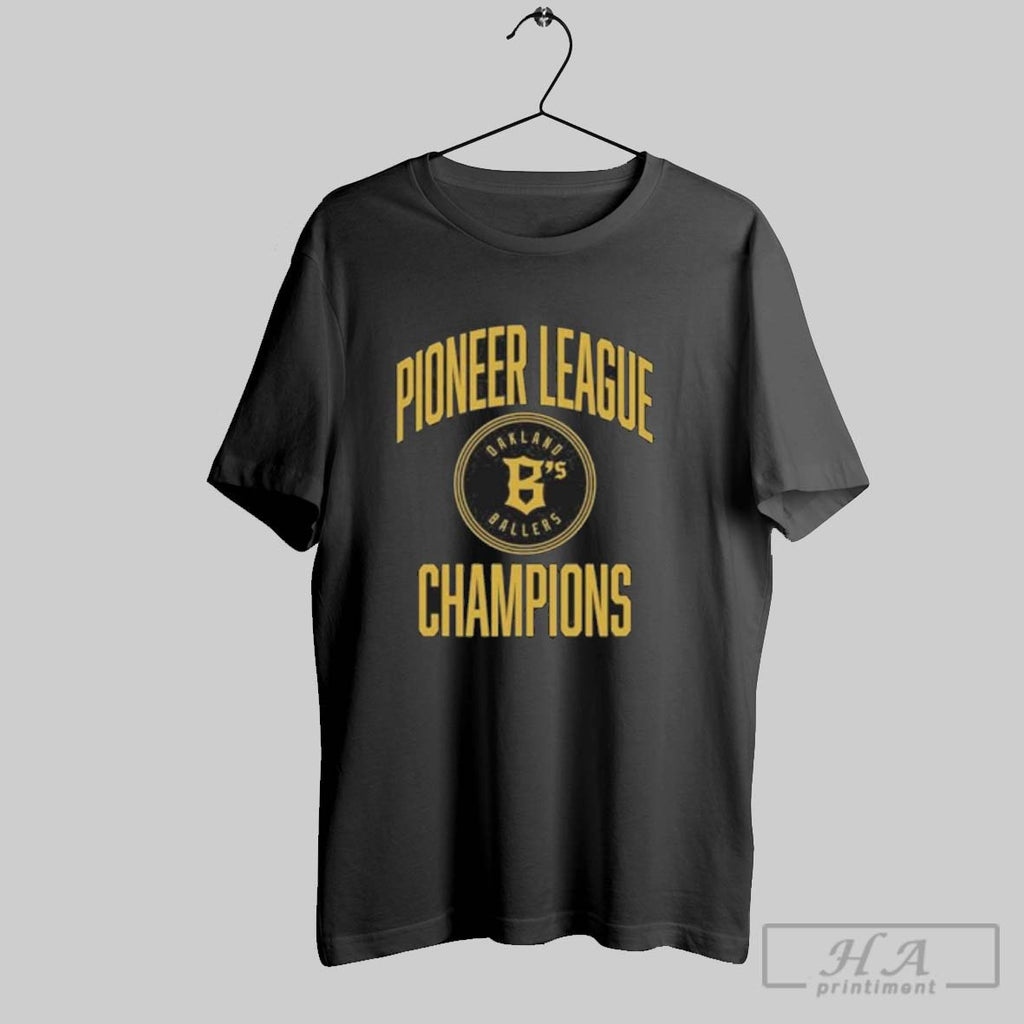 Official Oakland Ballers 2025 Pioneer Baseball League Champions