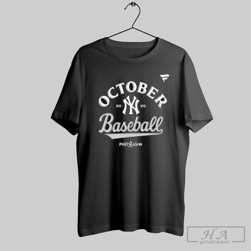 Official October Baseball New York Yankees 2025 Mlb Postseason