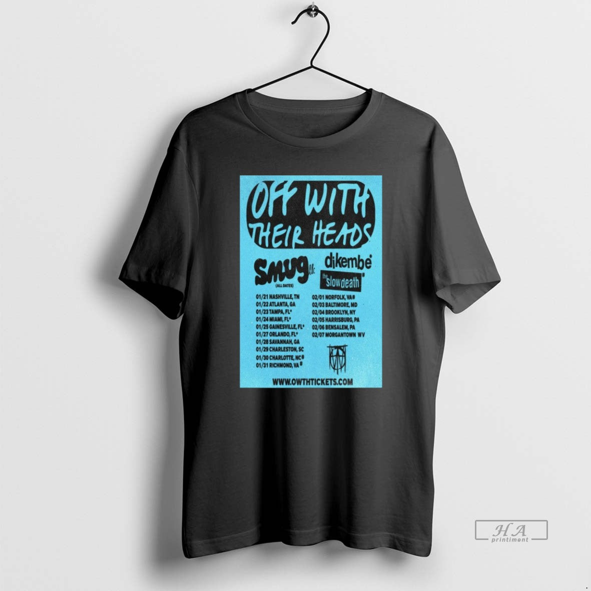Official Off With Their Heads January February 2026 T-Shirts, Hoodie, Sweatshirt | AU01DripNestTees.com