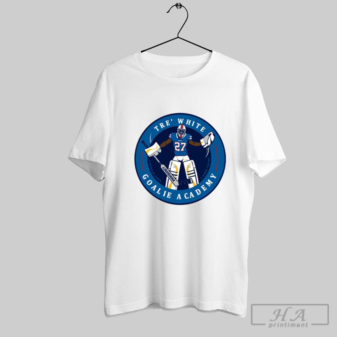 Official Official Bills Tre White Goalie Academy Shirt Tee