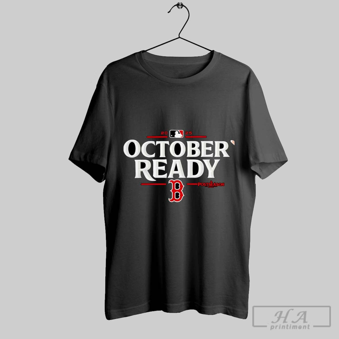 Official Official Boston Red Sox 2025 October Ready Mlb Postseason Sweater Tee Shirt 2025