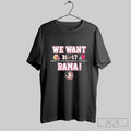 Official Official Florida State Seminoles We Want Bama 31 17 Shirt Tee