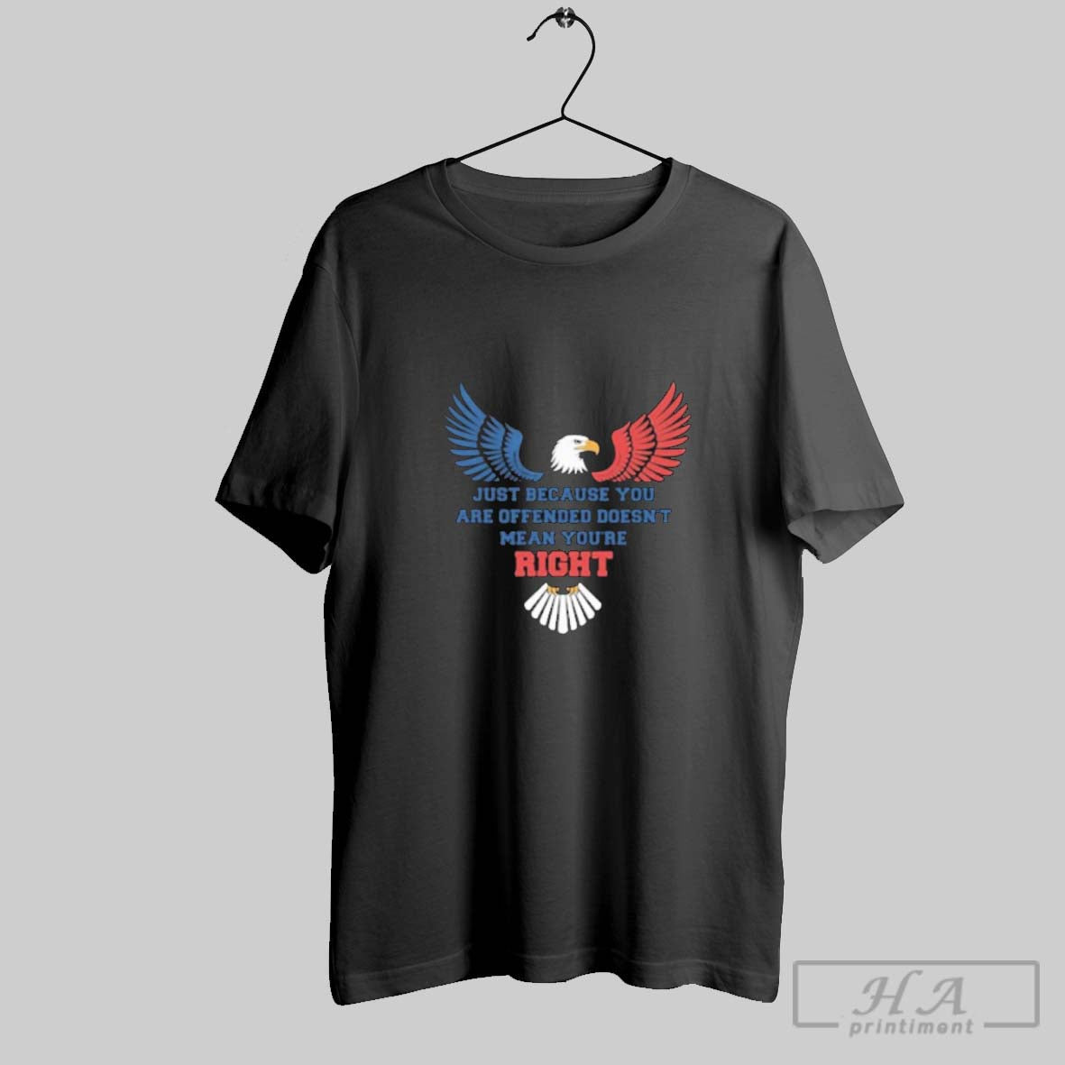Official Official Just Because You Are Offended Doesnt Mean Youre Right Charlie Kirk American Eagle