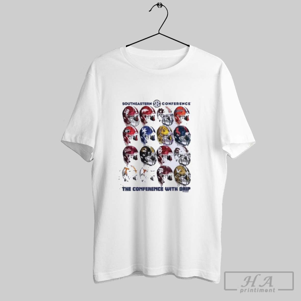 Official Official Sec Drippy Helmets 16 Team Character Shirt Tee