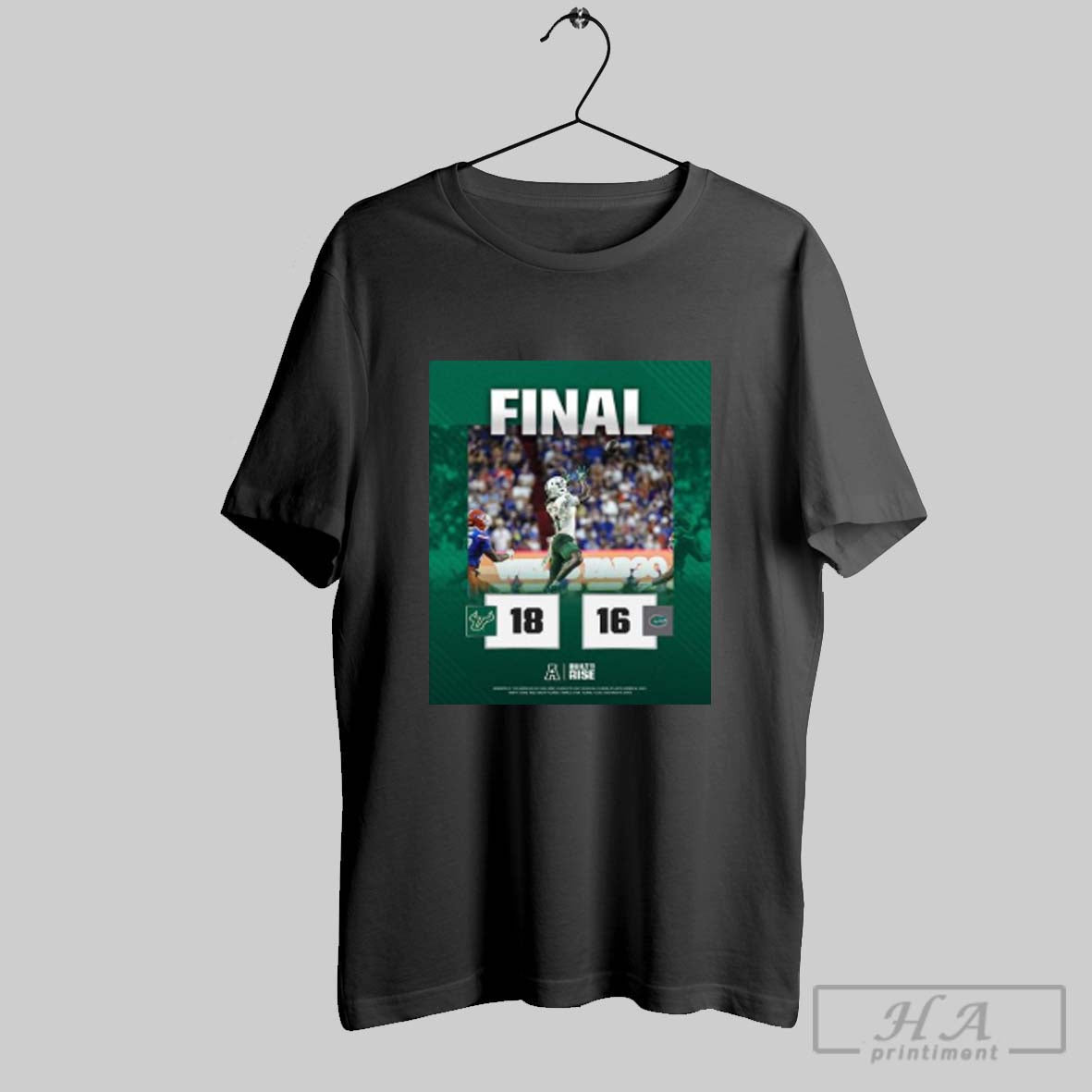 Official Official Usf Bulls Win 18 16 Florida Poster