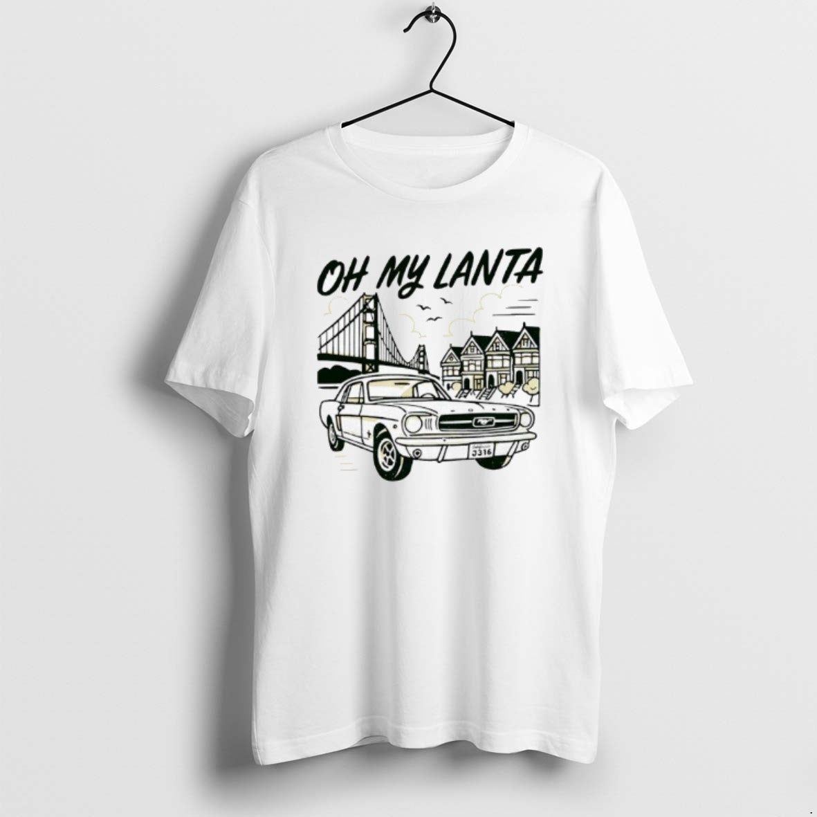 Official Oh My Lanta Car Graphic T-Shirts, Hoodie, Sweatshirt | AU01DripNestTees.com