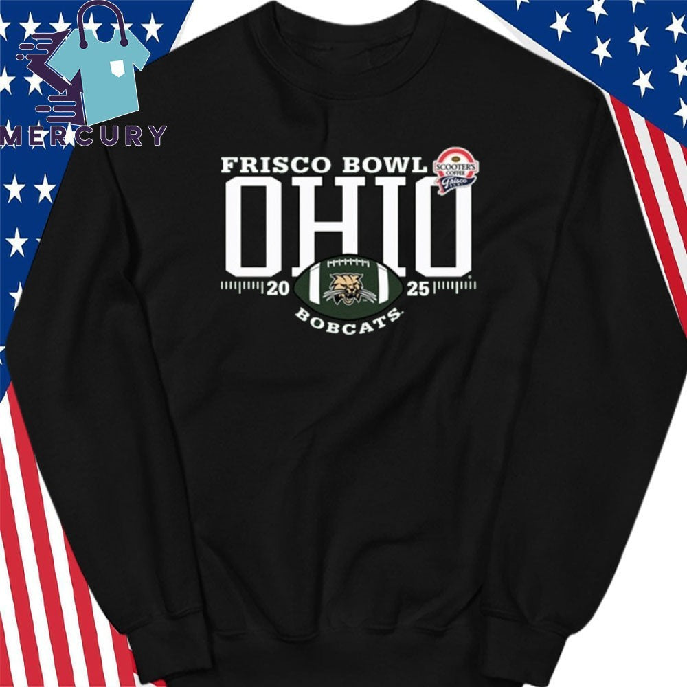 Ohio Bobcats 2025 Frisco Bowl Bound Shirt