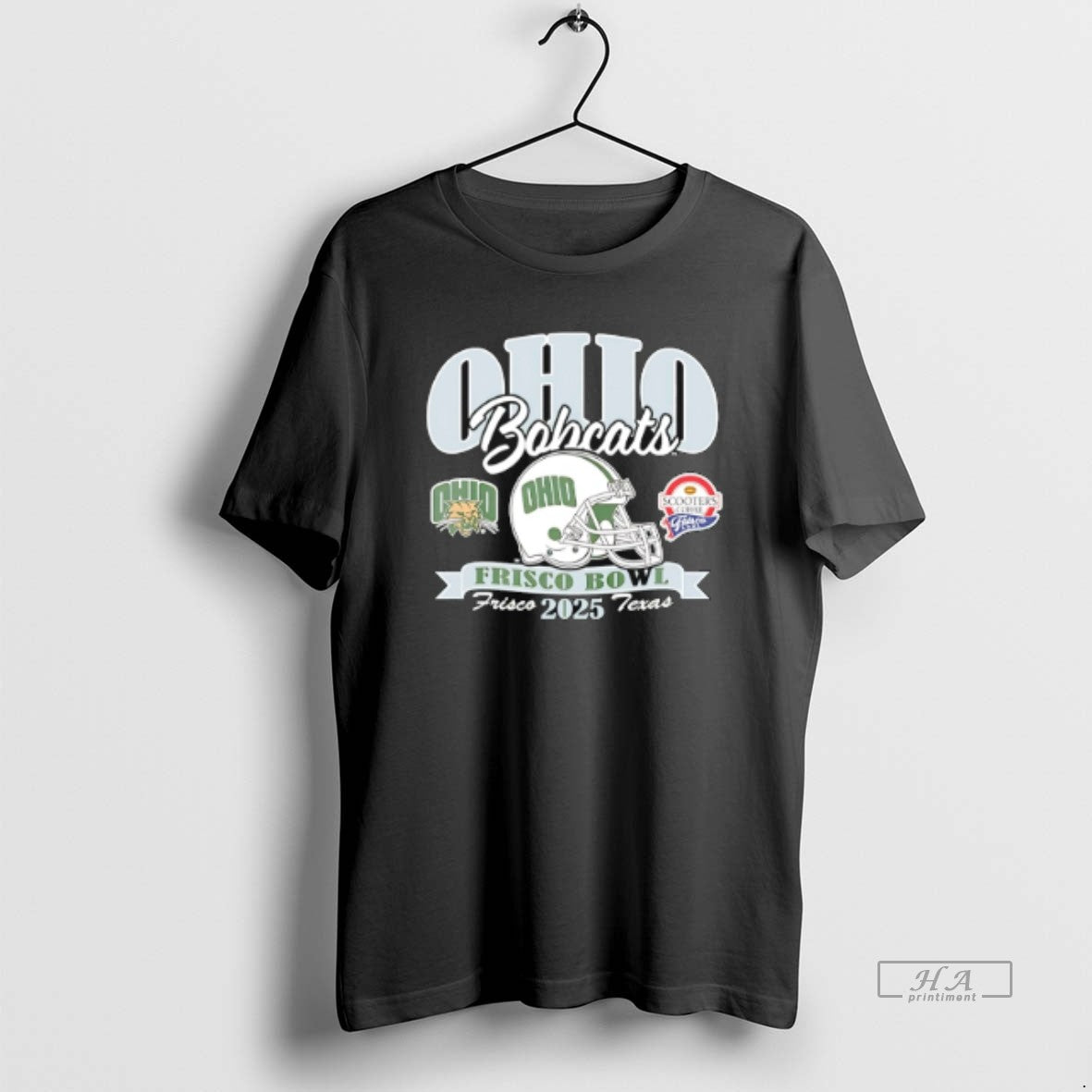 Official Ohio Bobcats Football 2025 Scooters Coffee Frisco Bowl T-Shirts, Hoodie, Sweatshirt | AU01DripNestTees.com