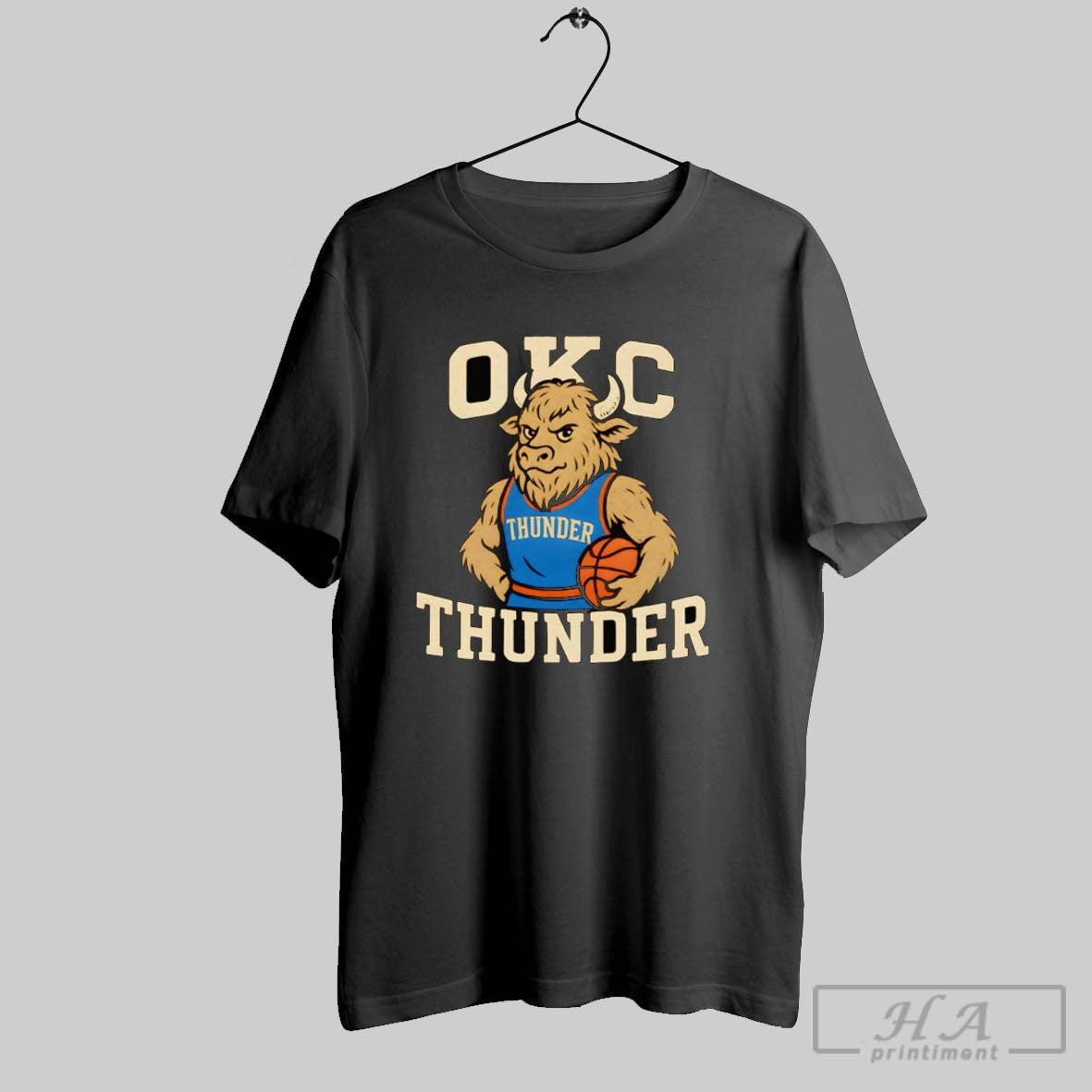 Official Okc Thunder Mascot Retro