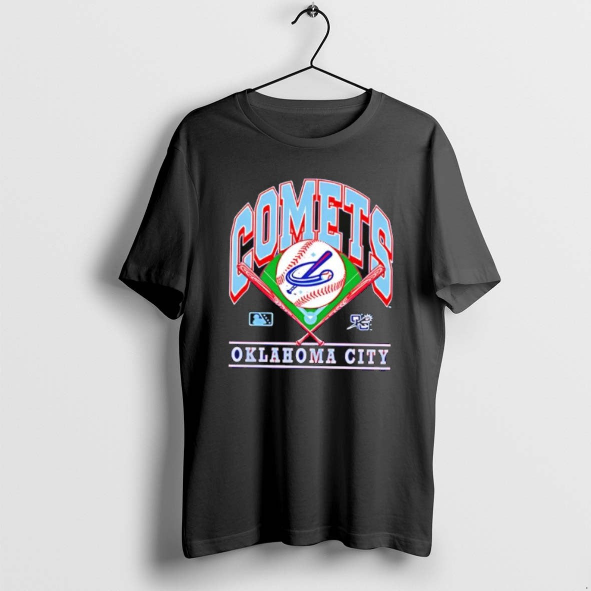 Official Oklahoma City Thunder Comets Banner T-Shirts, Hoodie, Sweatshirt | AU01DripNestTees.com