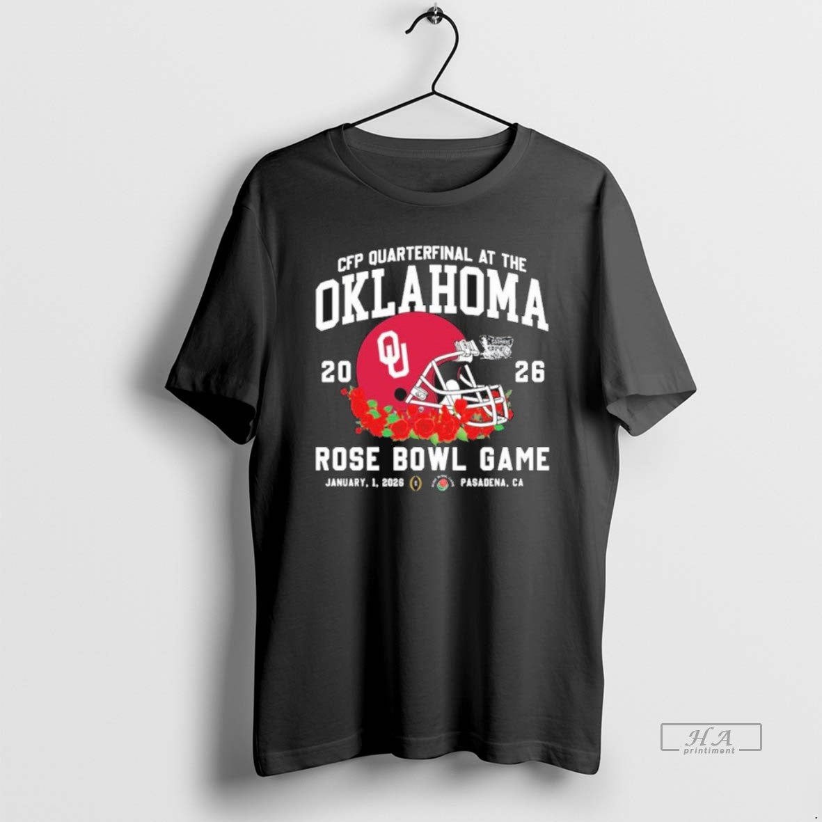 Official Oklahoma Rose Bowl 2026 Helmet T-Shirts, Hoodie, Sweatshirt | AU01DripNestTees.com