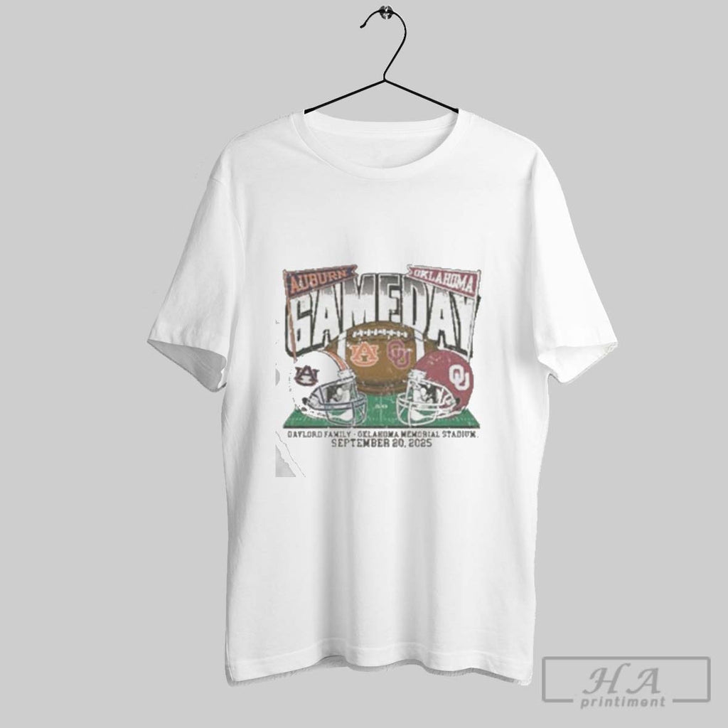 Official Oklahoma Sooners Vs Auburn Tigers Football 2025 Gameday