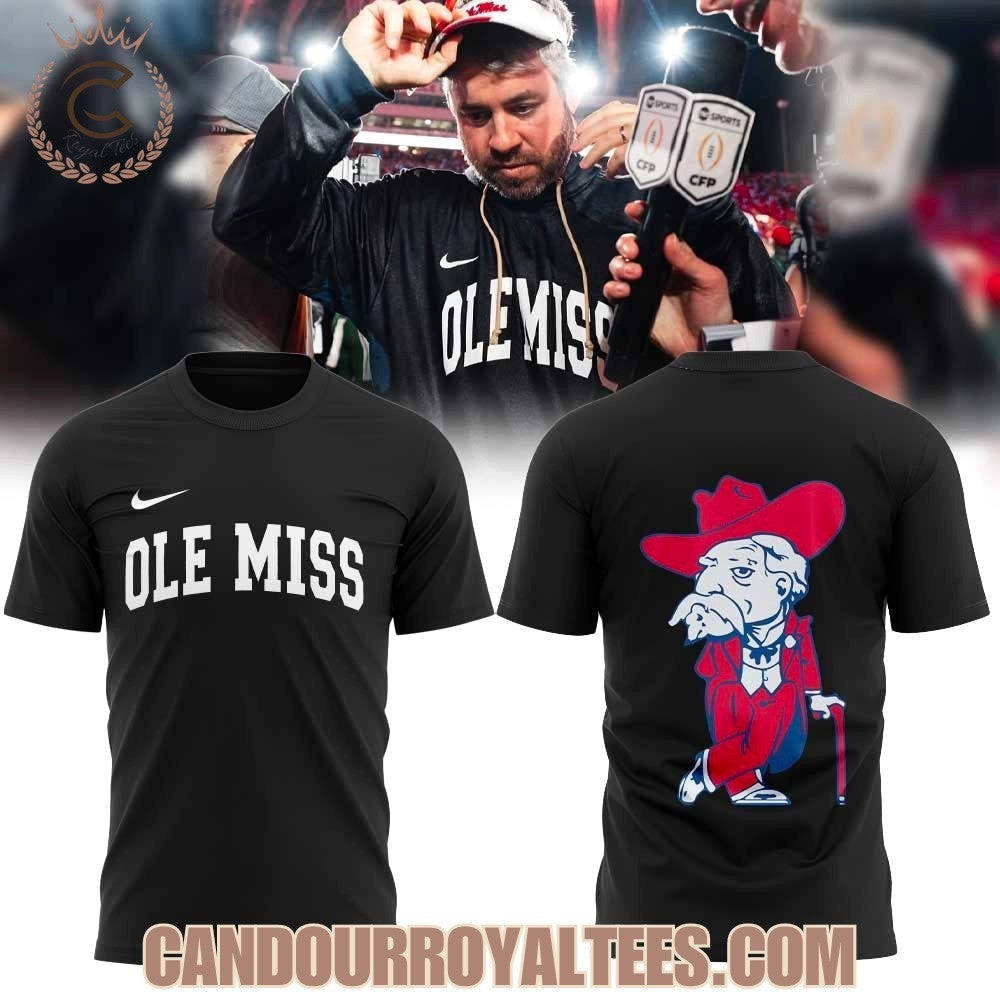 Ole Miss into the Quarterfinals 2025 Two Sided Shirt