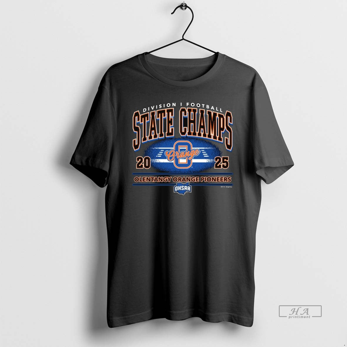 Official Olentangy Orange Pioneers 2025 Football D1 State Champions T-Shirts, Hoodie, Sweatshirt | AU01DripNestTees.com