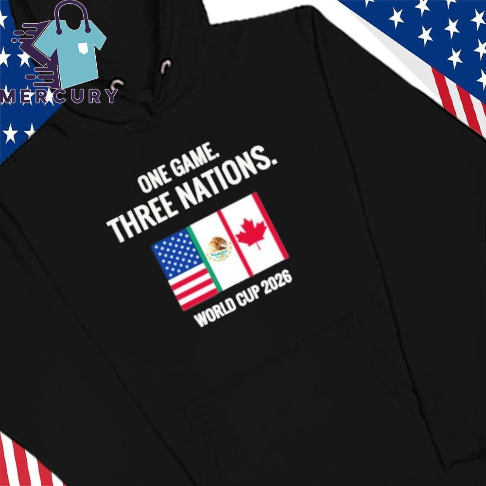 One Game Three Nations World Cup 2026 Shirt