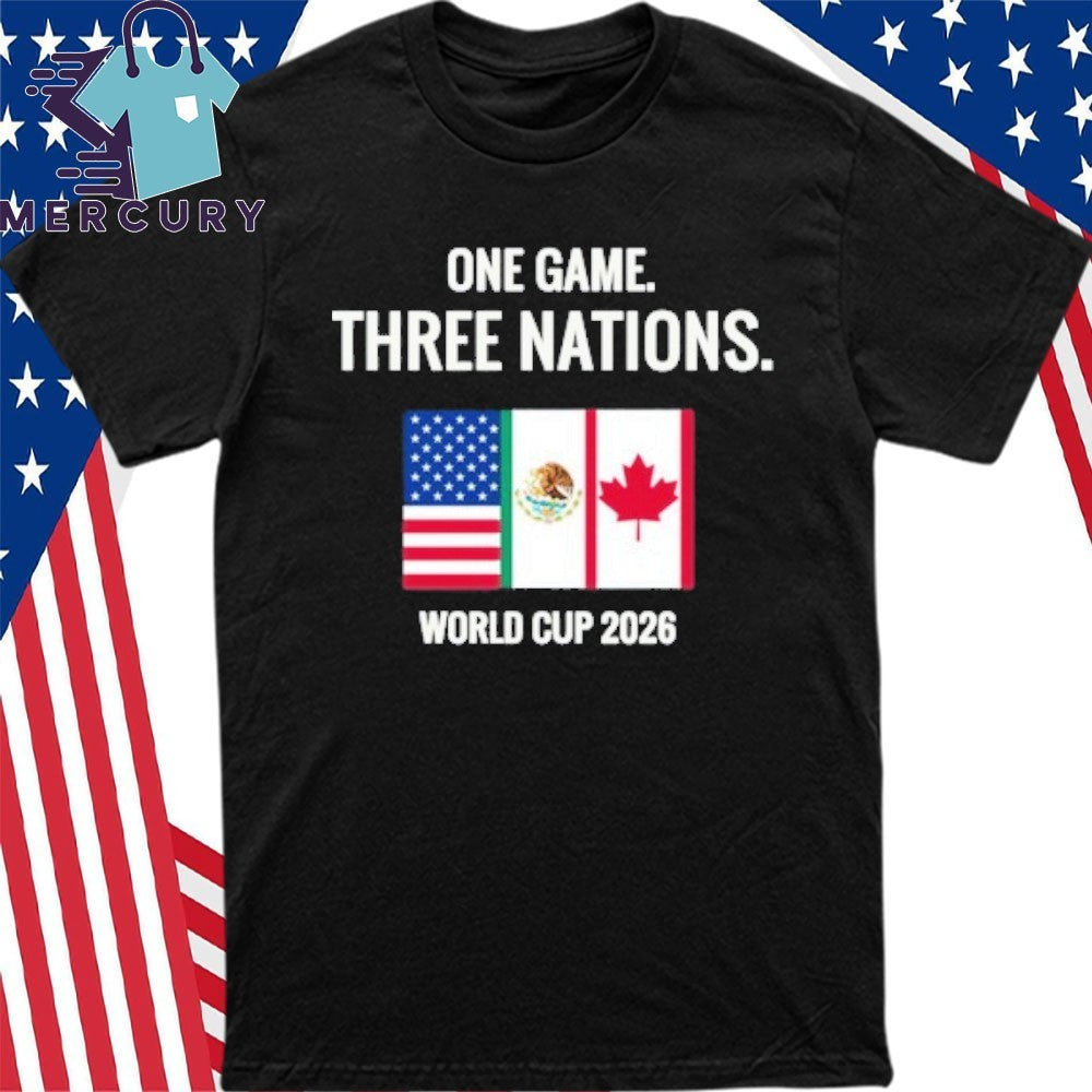 One Game Three Nations World Cup 2026 Shirt