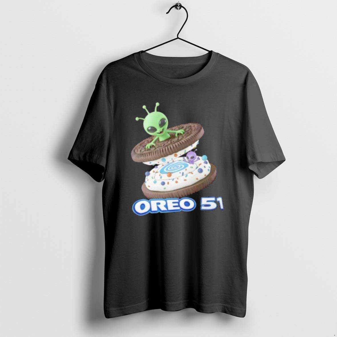 Official Oreo 51 Alien Cookie Area 51 And Ufo Fan T-Shirts, Hoodie, Sweatshirt | AU01DripNestTees.com