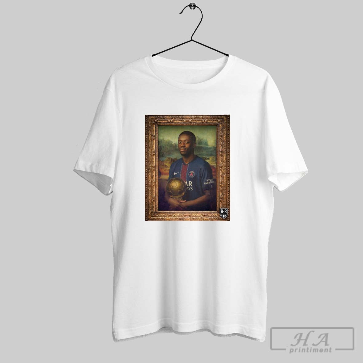 Official Ousmane Dembele Wins The Ballon Dor Mona Lisa Style