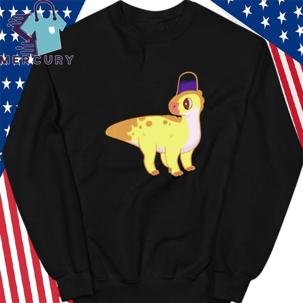 Paleo Pines Non-Binary Pride Corythosaurus Shirt