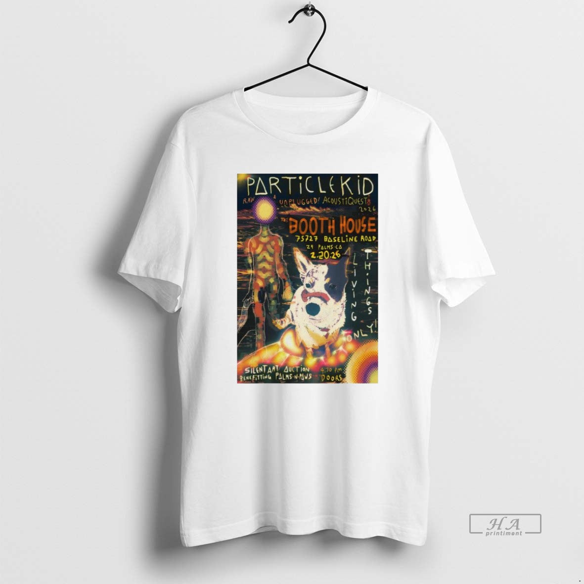Official Particle Kid Feb 20 2026 Booth House In 29 Palms Ca T-Shirts, Hoodie, Sweatshirt | AU01DripNestTees.com