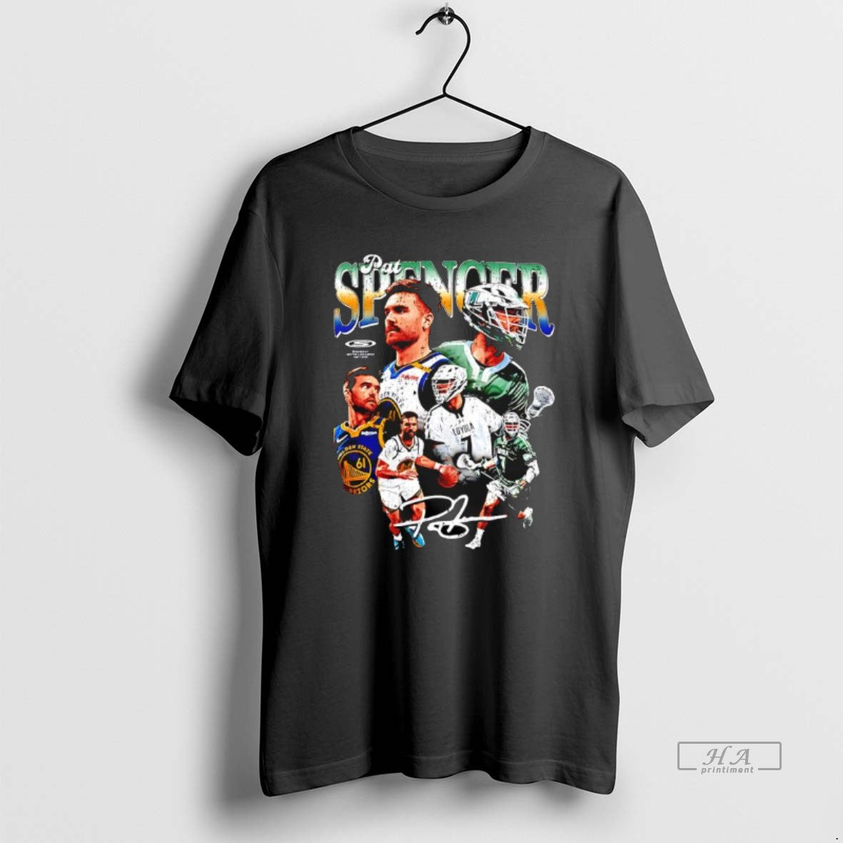 Official Pat Spencer Golden State Warriors Basketball Signature T-Shirts, Hoodie, Sweatshirt | AU01DripNestTees.com