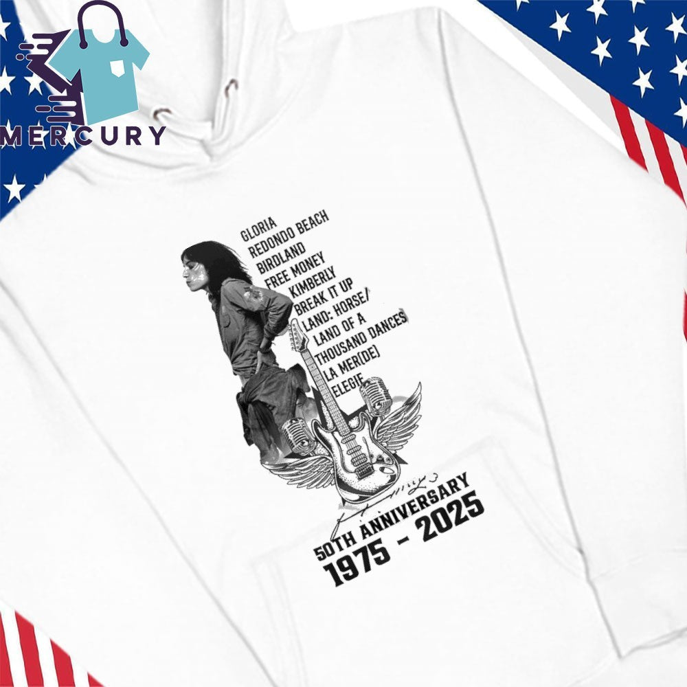 Patti Smith 50th Anniversary 1975 2025 Memories Shirt
