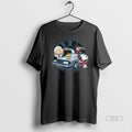 Official Peanuts Characters Back To The Future Time Travel Buddies Graphic T-Shirts, Hoodie, Sweatshirt
