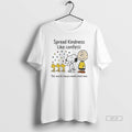 Official Peanuts Spread Kindness Like Confetti The World Always Needs More Love T-Shirts, Hoodie, Sweatshirt