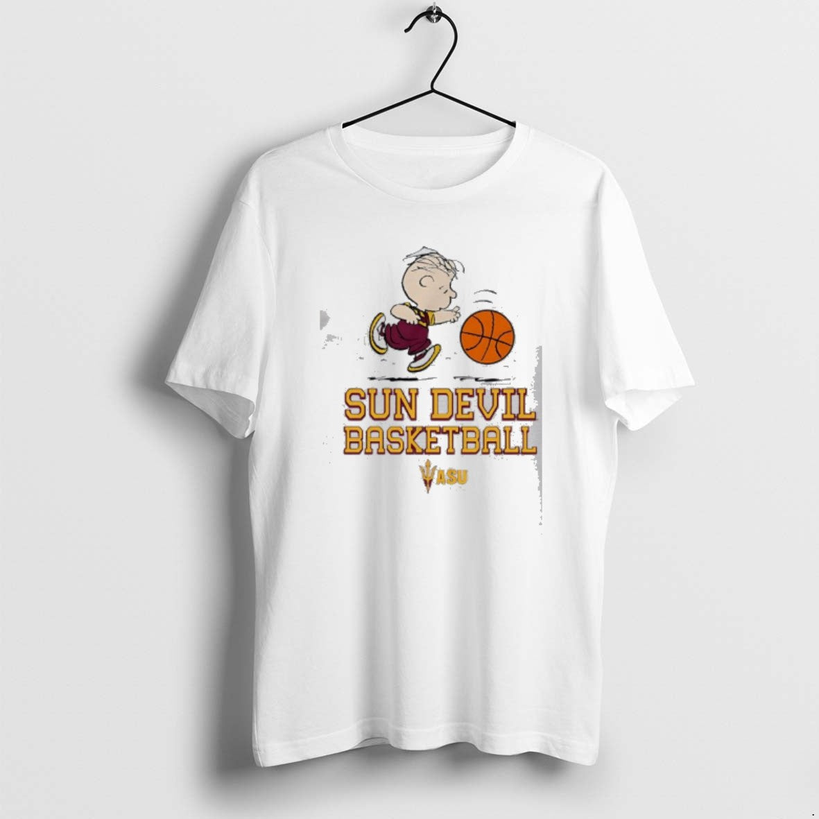 Official Peanuts X Arizona State Basketball Cute Cartoon T-Shirts, Hoodie, Sweatshirt | AU01DripNestTees.com