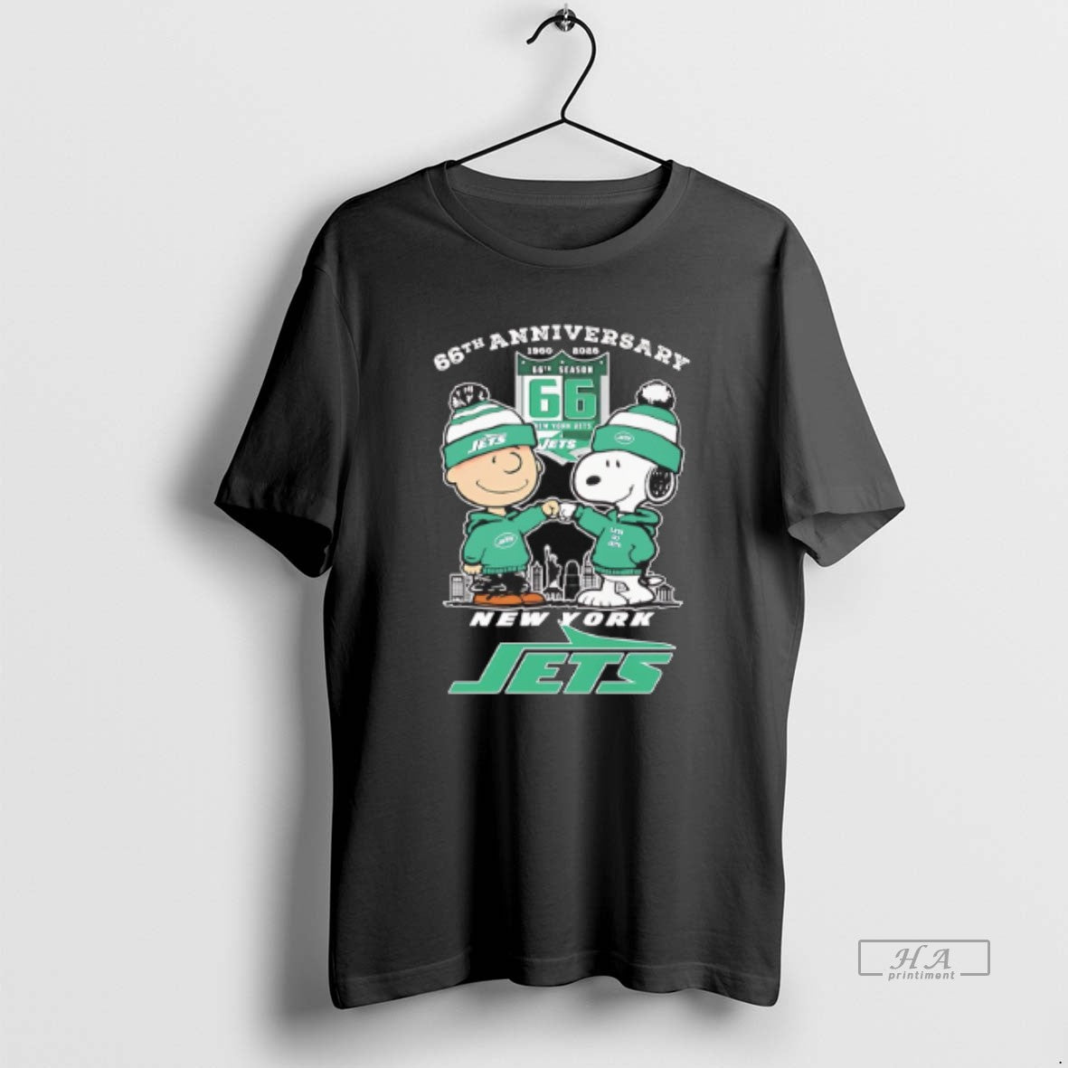 Official Peanuts X New York Jets 1960 2025 66th Anniversary T-Shirts, Hoodie, Sweatshirt | AU01DripNestTees.com