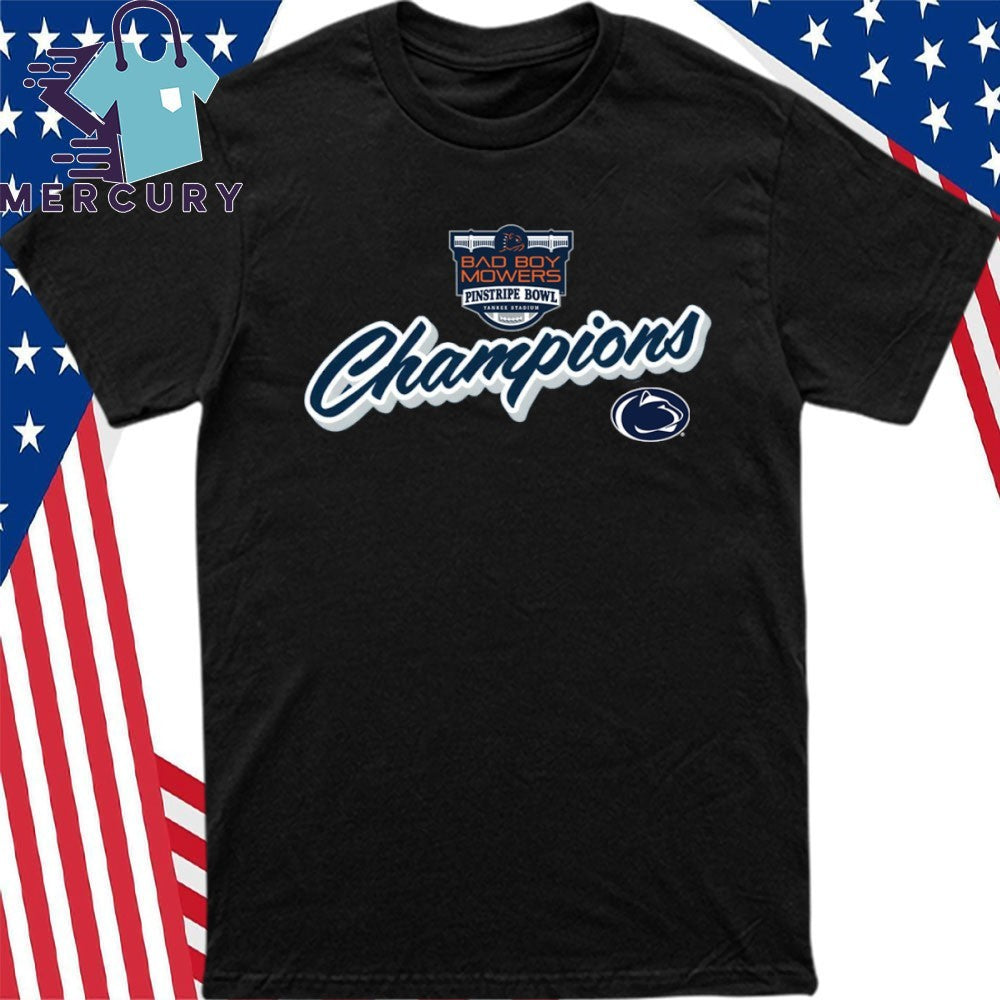 Penn State 2025 Pinstripe Bowl Champions Shirt