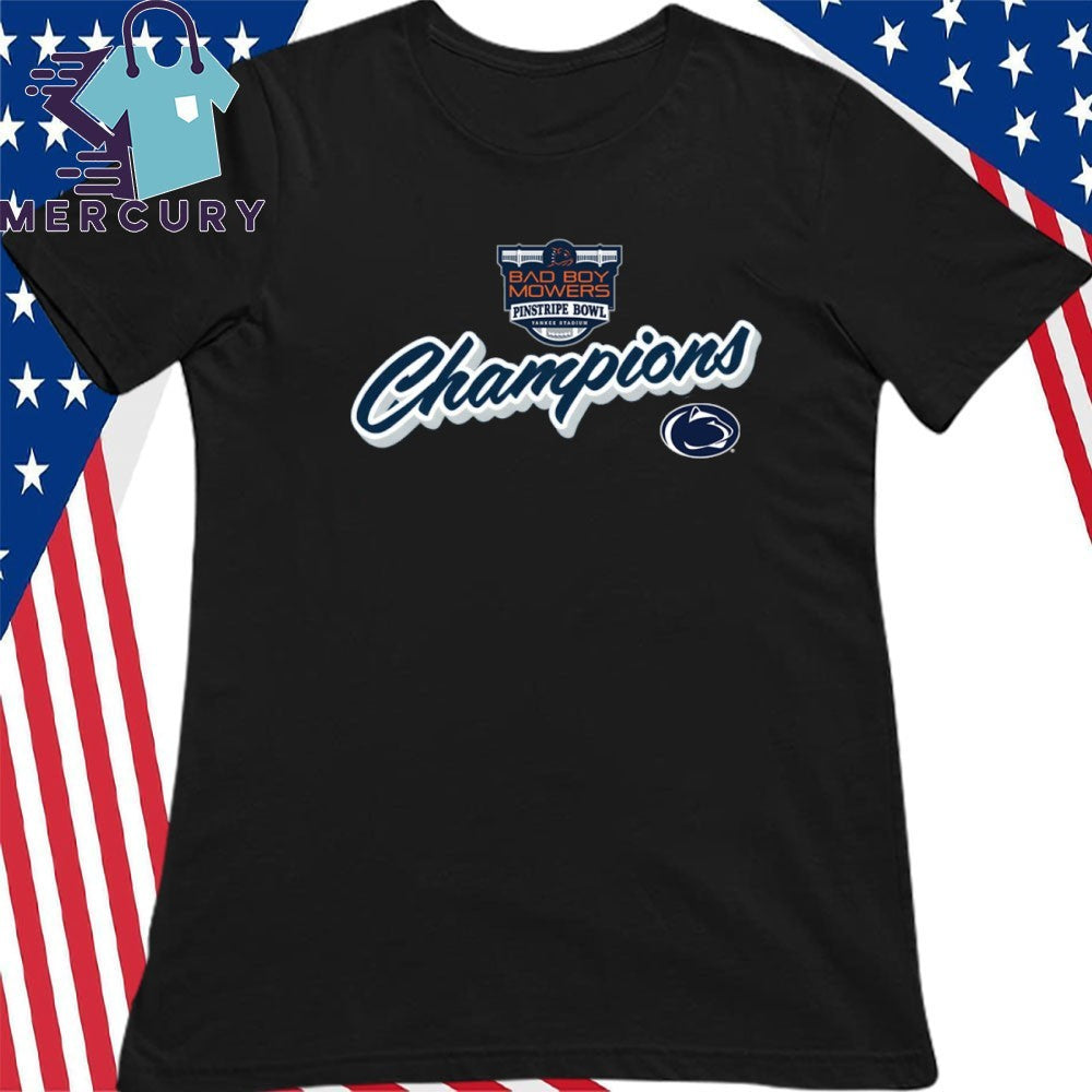 Penn State 2025 Pinstripe Bowl Champions Shirt