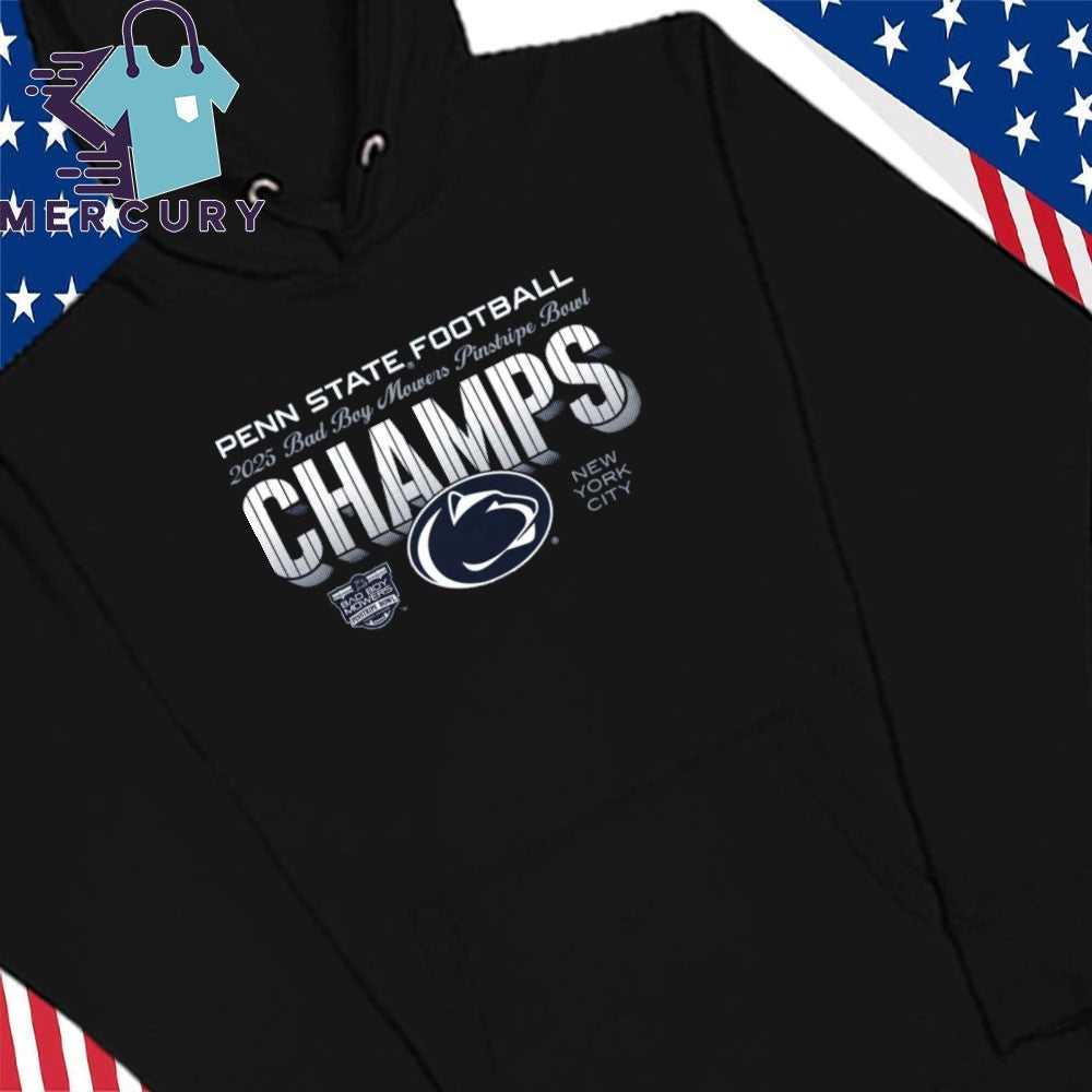 Penn State 2025 Pinstripe Bowl Champs Shirt