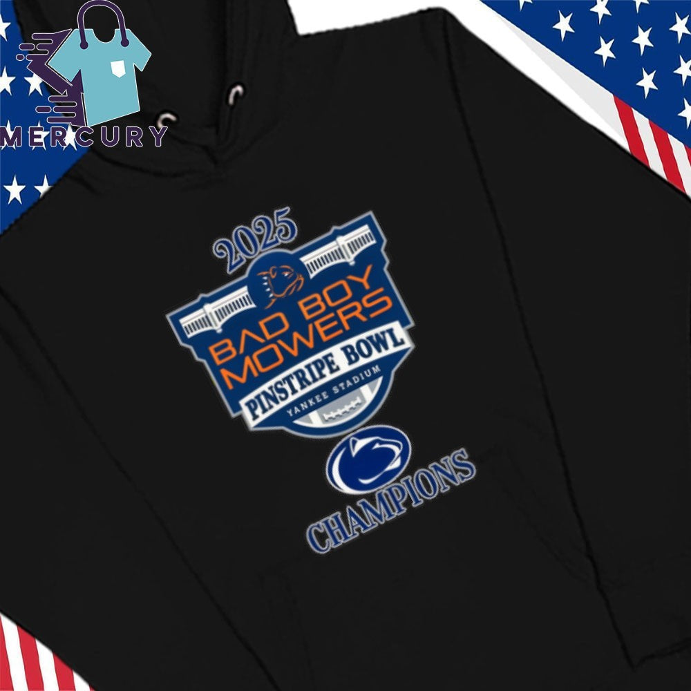 Penn State Nittany Lions 2025 Pinstripe Bowl Champions Shirt