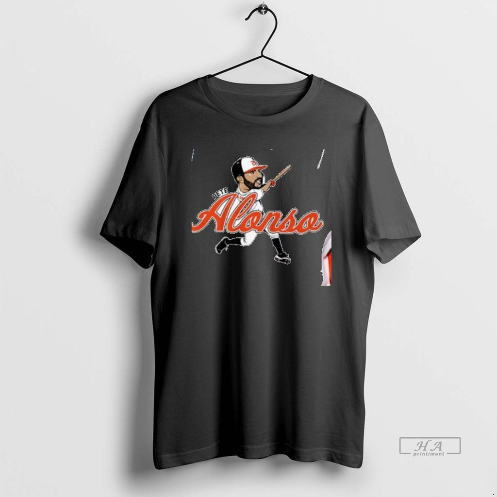 Official Pete Alonso Swing Caricature Baltimore Orioles T-Shirts, Hoodie, Sweatshirt | AU01DripNestTees.com