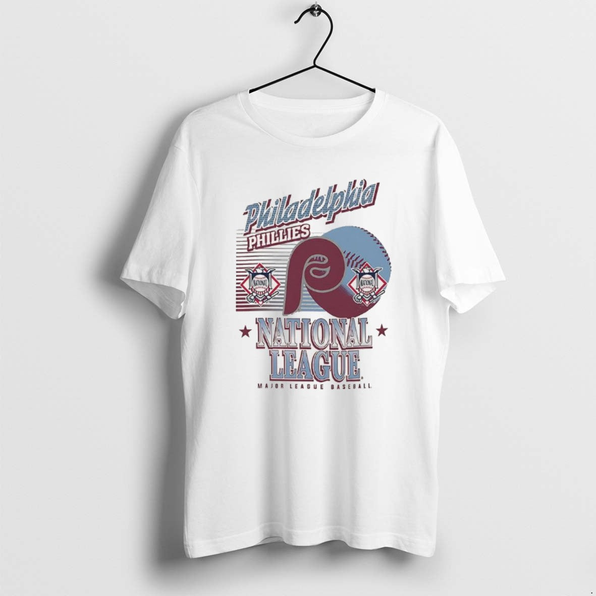 Official Philadelphia Phillies Mlb American National League Logo Ball Retro T-Shirts, Hoodie, Sweatshirt