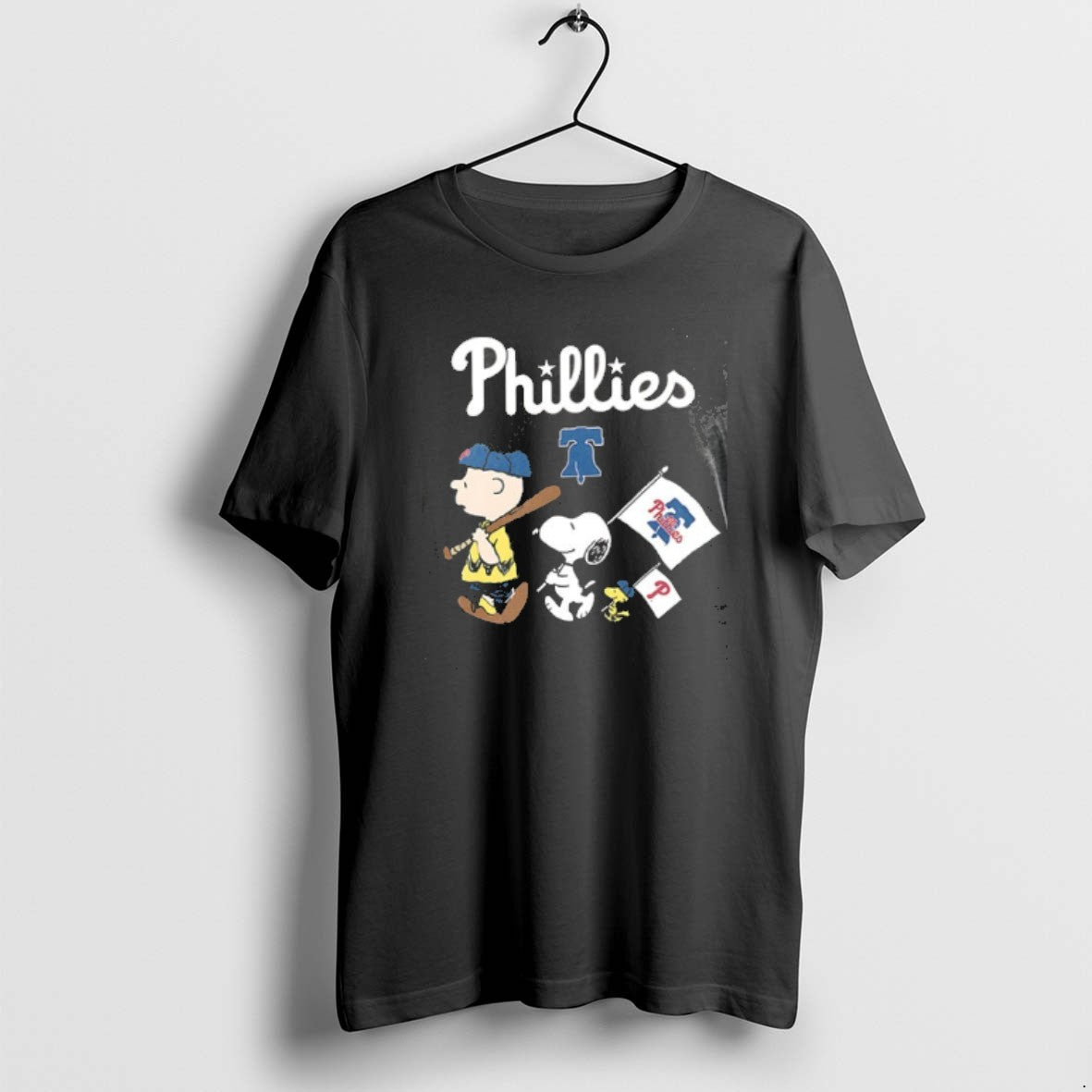 Official Philadelphia Phillies X Peanuts Flag 2 Sided T-Shirts, Hoodie, Sweatshirt | AU01DripNestTees.com
