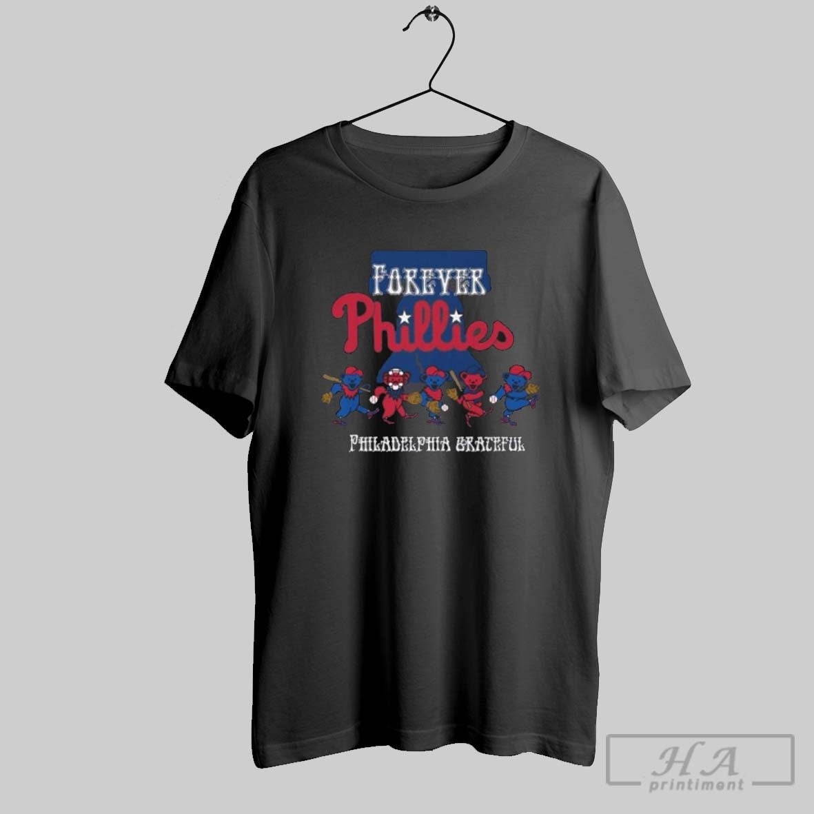 Official Phillies Grateful Dead Dancing Bears Forever Philadelphia