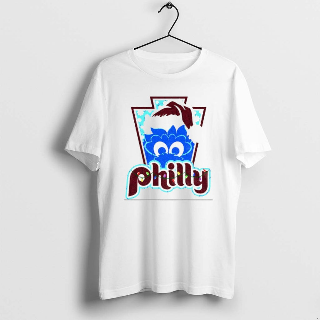 Official Philly Phanatic Santa Hat Philadelphia Phillies Merry Christmas T-Shirts, Hoodie, Sweatshirt | AU01DripNestTees.com