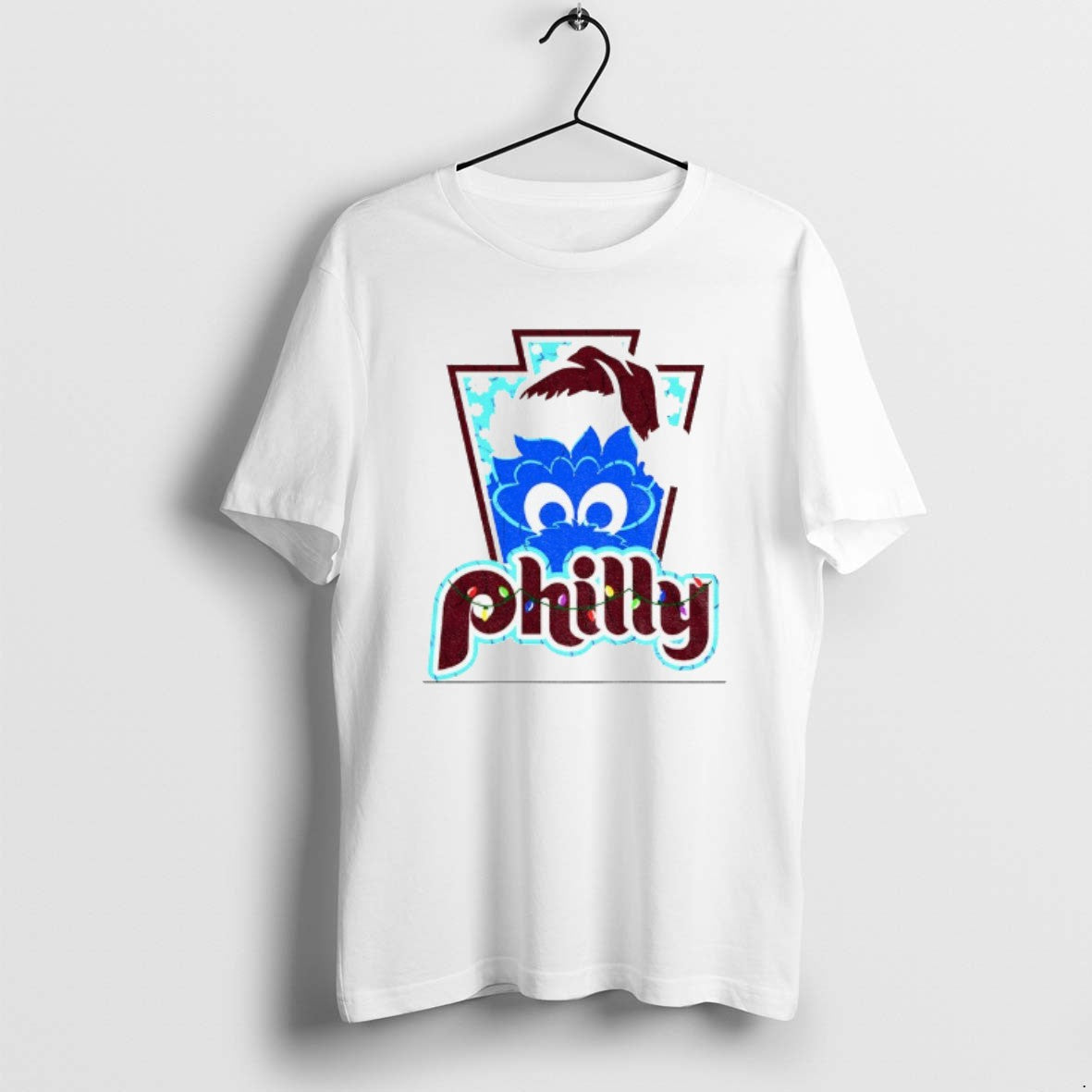 Official Philly Phanatic Santa Hat Philadelphia Phillies Merry Christmas T-Shirts, Hoodie, Sweatshirt | AU01DripNestTees.com