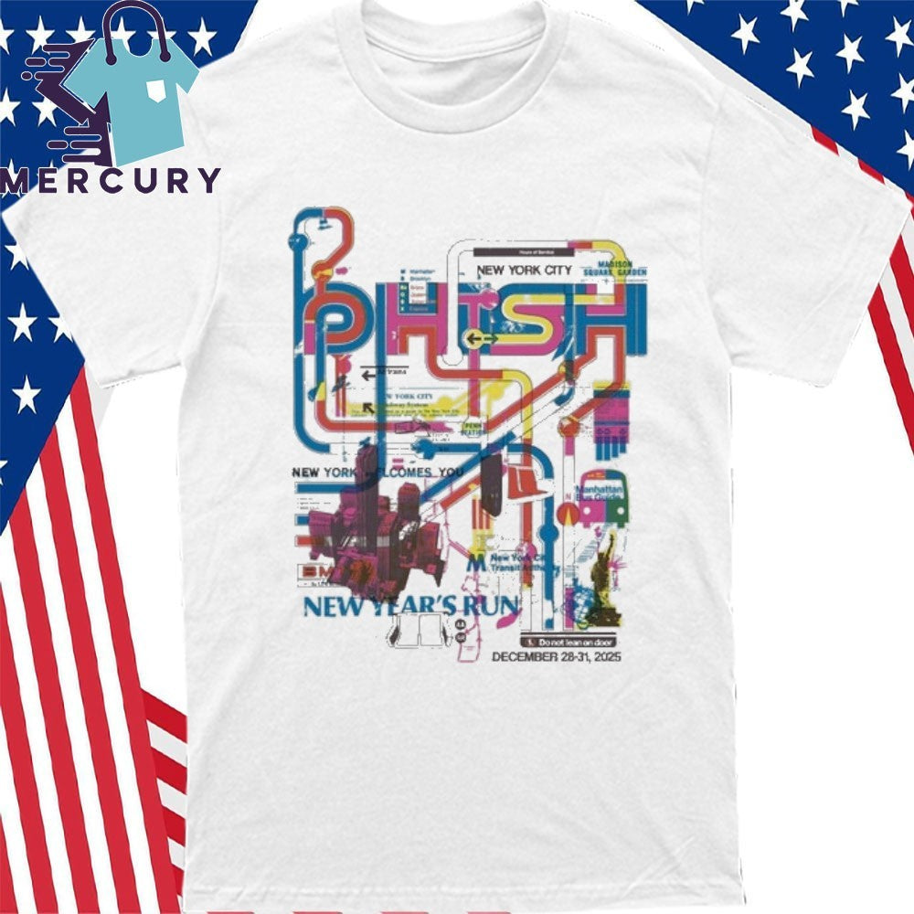 Phish New York NYC Dec 28-29 2025 Shirt