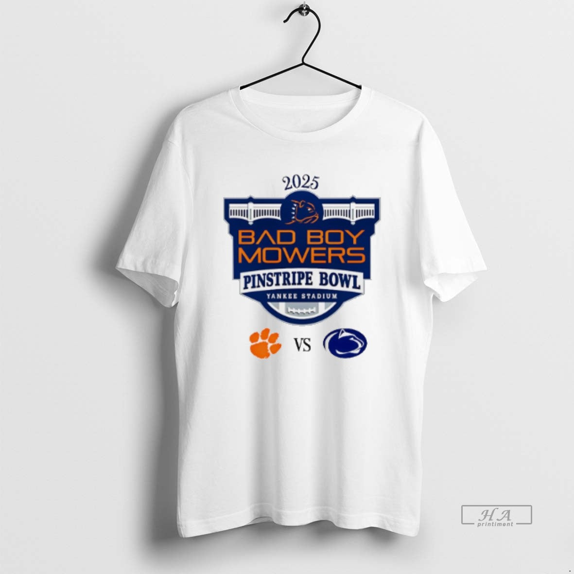 Official Pinstripe Bowl 2025 Penn State Vs Clemson T-Shirts, Hoodie, Sweatshirt | AU01DripNestTees.com