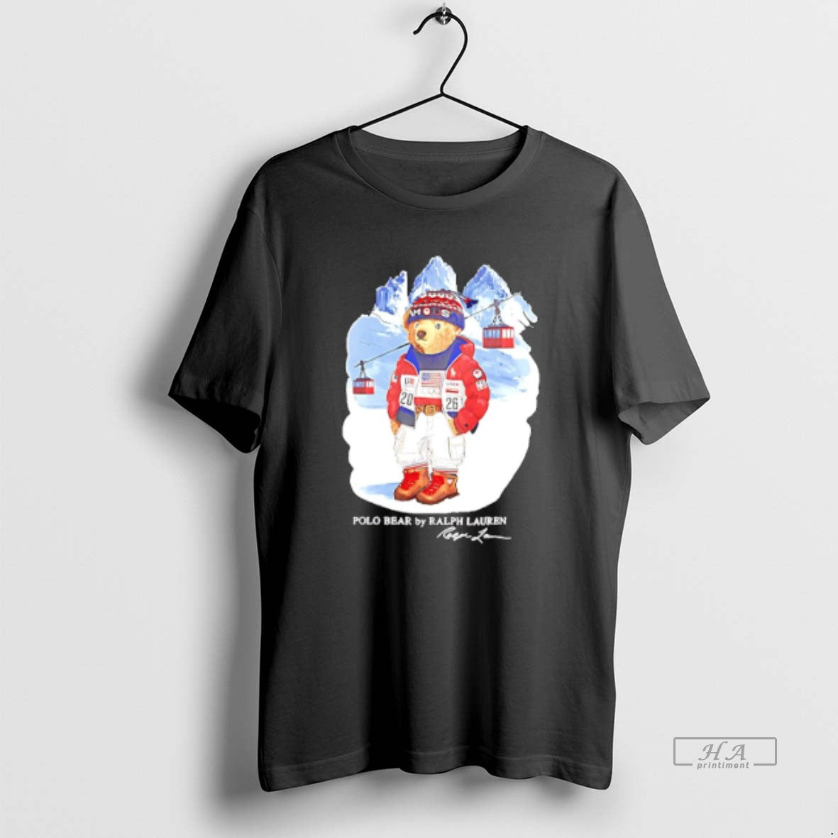 Official Polo Ralph Lauren Team Usa Polo Bear T-Shirts, Hoodie, Sweatshirt | AU01DripNestTees.com