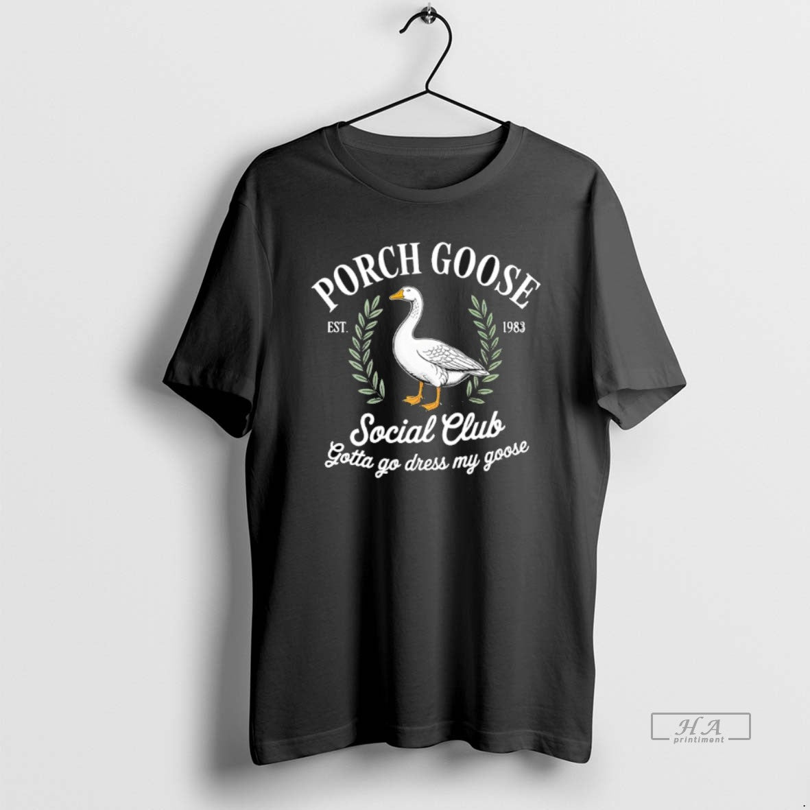 Official Porch Goose Ssocial Club Gotta Go Dress My Goose Est 1983 Vintage T-Shirts, Hoodie, Sweatshirt