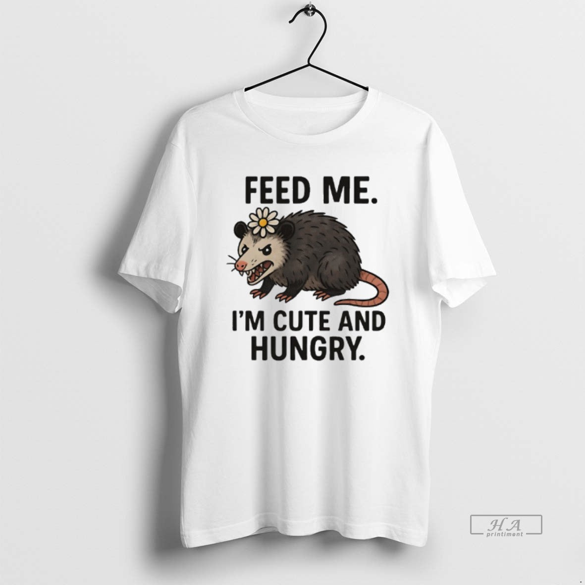 Official Possum Feed Me Im Cute And Hungry T-Shirts, Hoodie, Sweatshirt | AU01DripNestTees.com