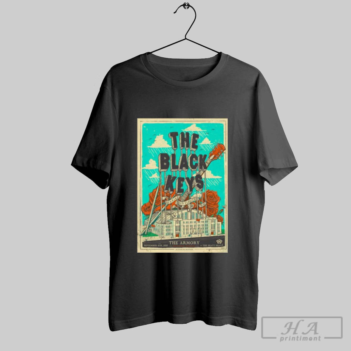 Official Poster The Black Keys September 6 2025 The Armory In Minneapolis Mn