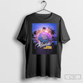 Official Purple Disco Machine And Friends Paradise World Tour 2025 Dates T Shirt