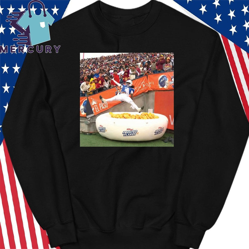 Que’sean Brown Frosted Flakes Leap Shirt