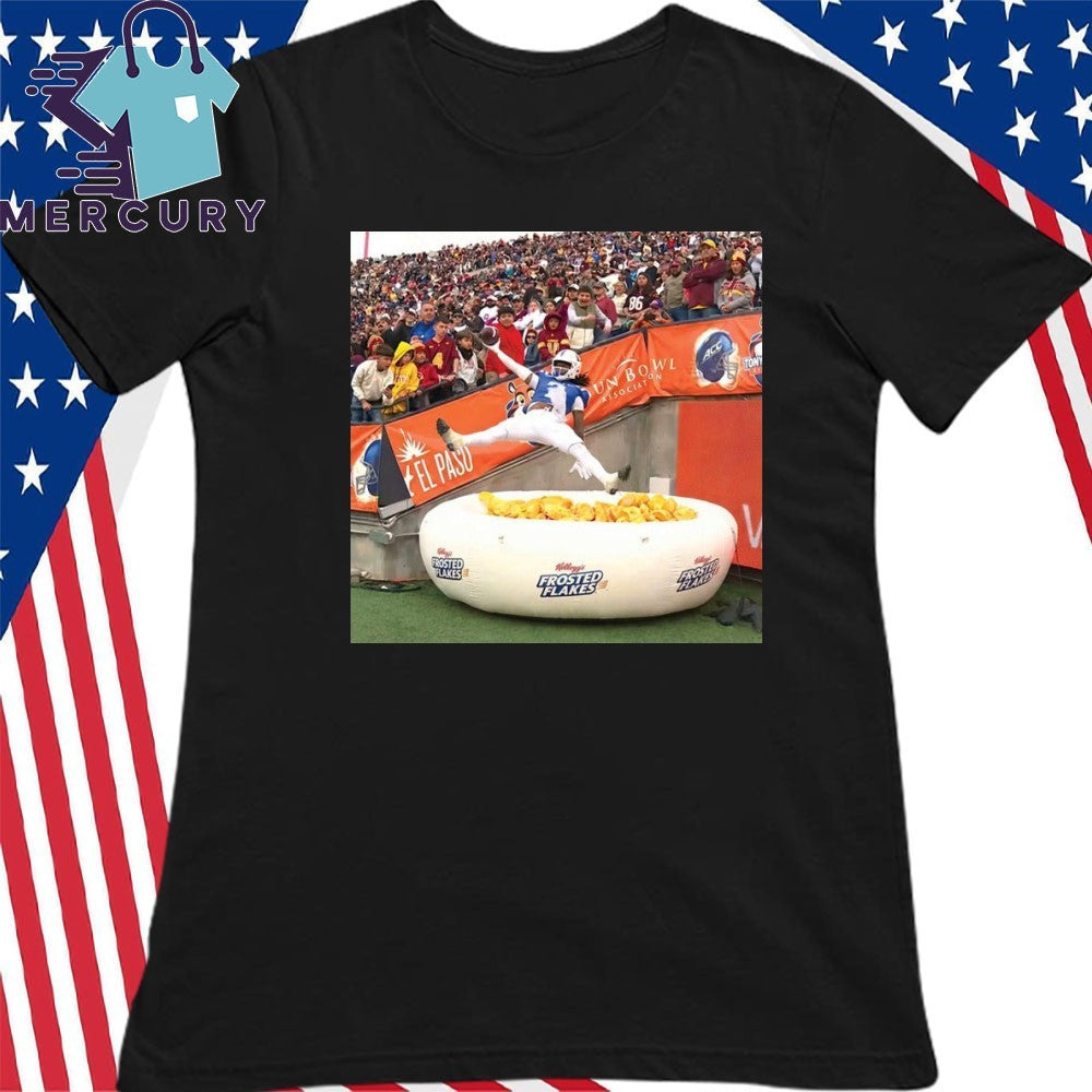 Que’sean Brown Frosted Flakes Leap Shirt